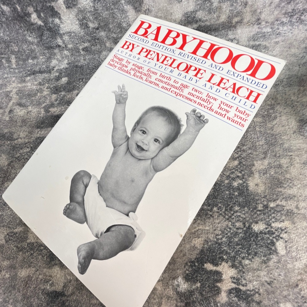 Babyhood Book 2nd Ed Revised Expanded 1994 Parenting Guide Penelope Leach